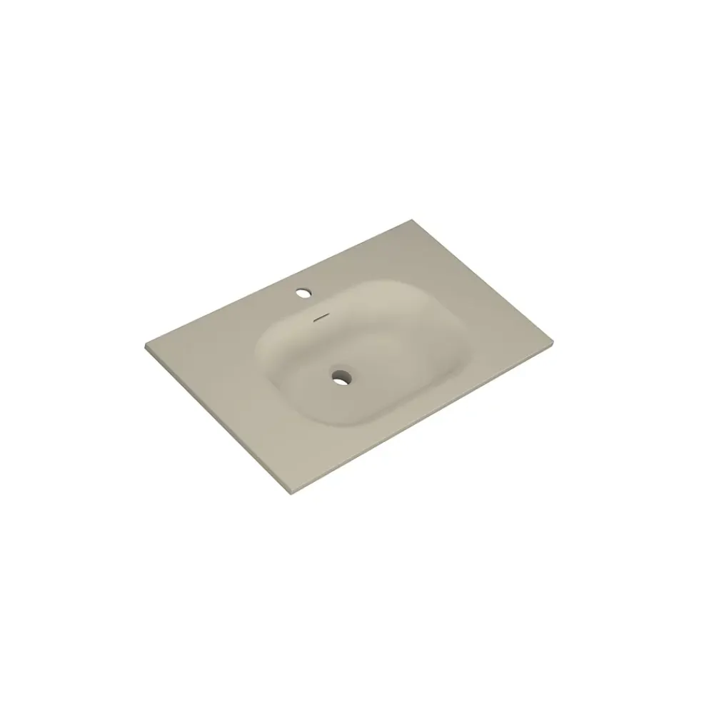 Jindoli Ensemble de salle de bain 80 cm amande Aquavenus