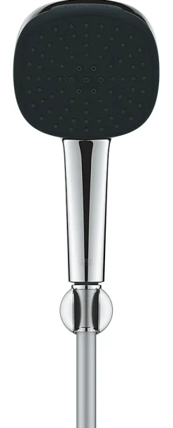 Grohe Ensemble douchette 2 jets + support + flexible chrome, Vitalio Comfort 100