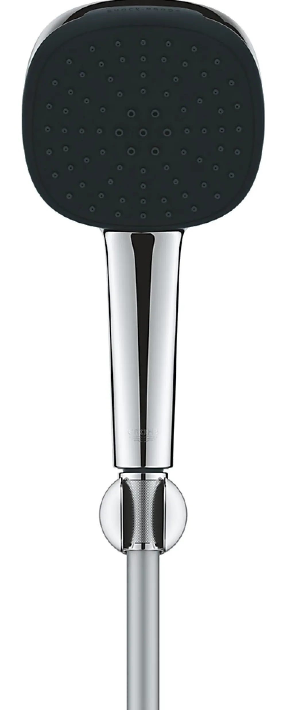 Grohe Ensemble douchette 2 jets + support + flexible chrome, Vitalio Comfort 100