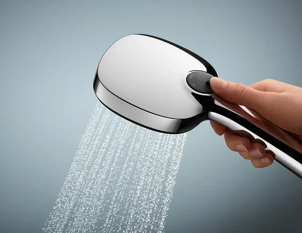 Grohe Ensemble douchette 2 jets + support + flexible chrome, Vitalio Comfort 100