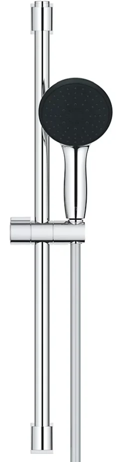 Colonne De Douche Sans Robinetterie|Grohe Ensemble douchette 3 jets + flexible + barre chrome, Vitalio Start 100