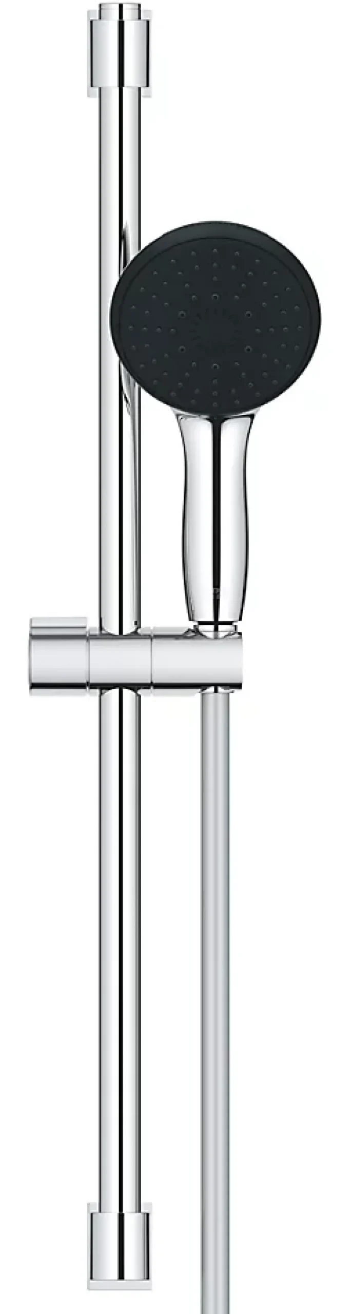 Colonne De Douche Sans Robinetterie|Grohe Ensemble douchette 3 jets + flexible + barre chrome, Vitalio Start 100