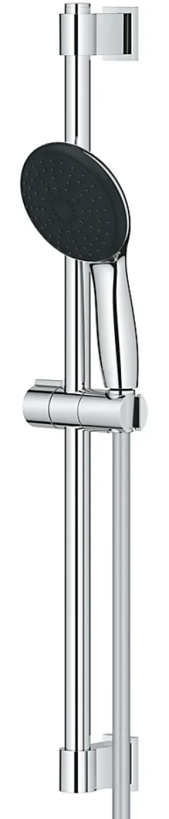 Colonne De Douche Sans Robinetterie|Grohe Ensemble douchette 3 jets + flexible + barre chrome, Vitalio Start 100
