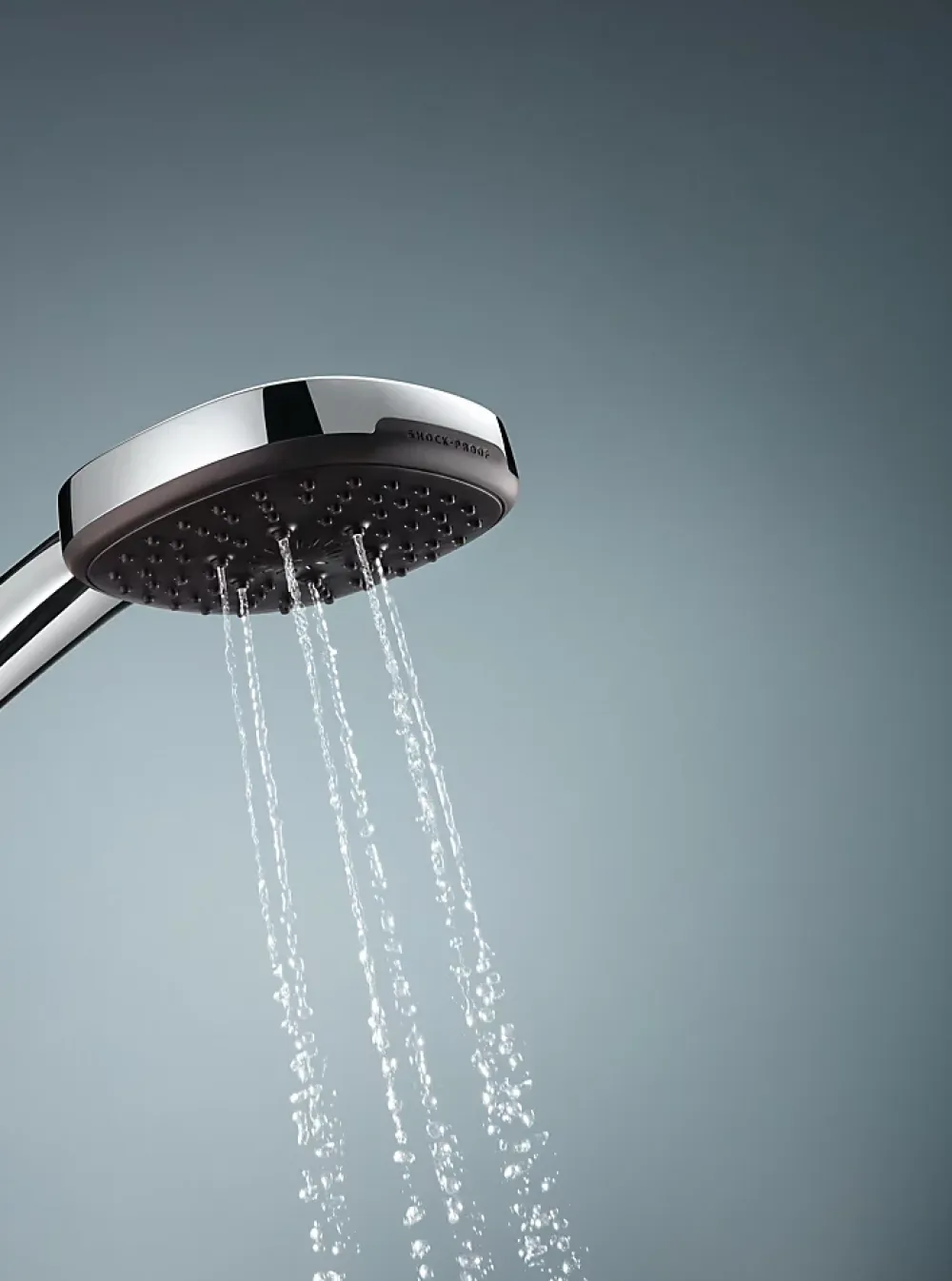 Pommeau De Douche, Flexible Et Barre De Douche|Grohe Ensemble douchette 3 jets + support + flexible chrome, Vitalio 100