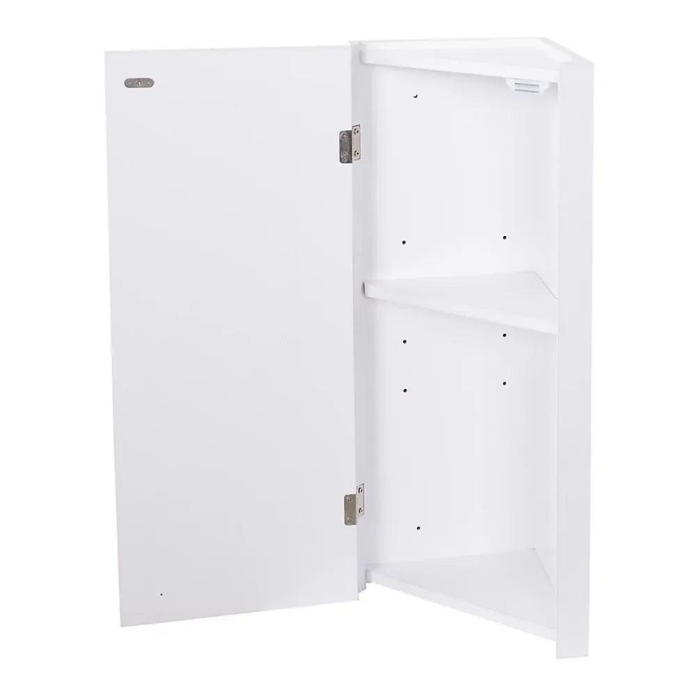 Lave-Mains|Mob-In Ensemble lave-mains angle suspendu SKINO avec robinet et armoire d'angle