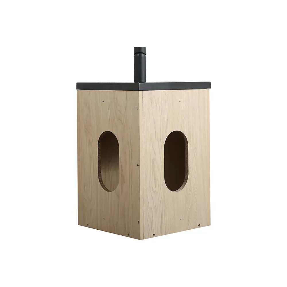 Lave-Mains|Mob-In Ensemble lave-mains d'angle suspendu SKINO avec robinet noir