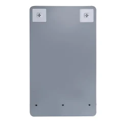 Mob-In Ensemble lave-mains HAMPTON avec robinet noir et miroir tablette
