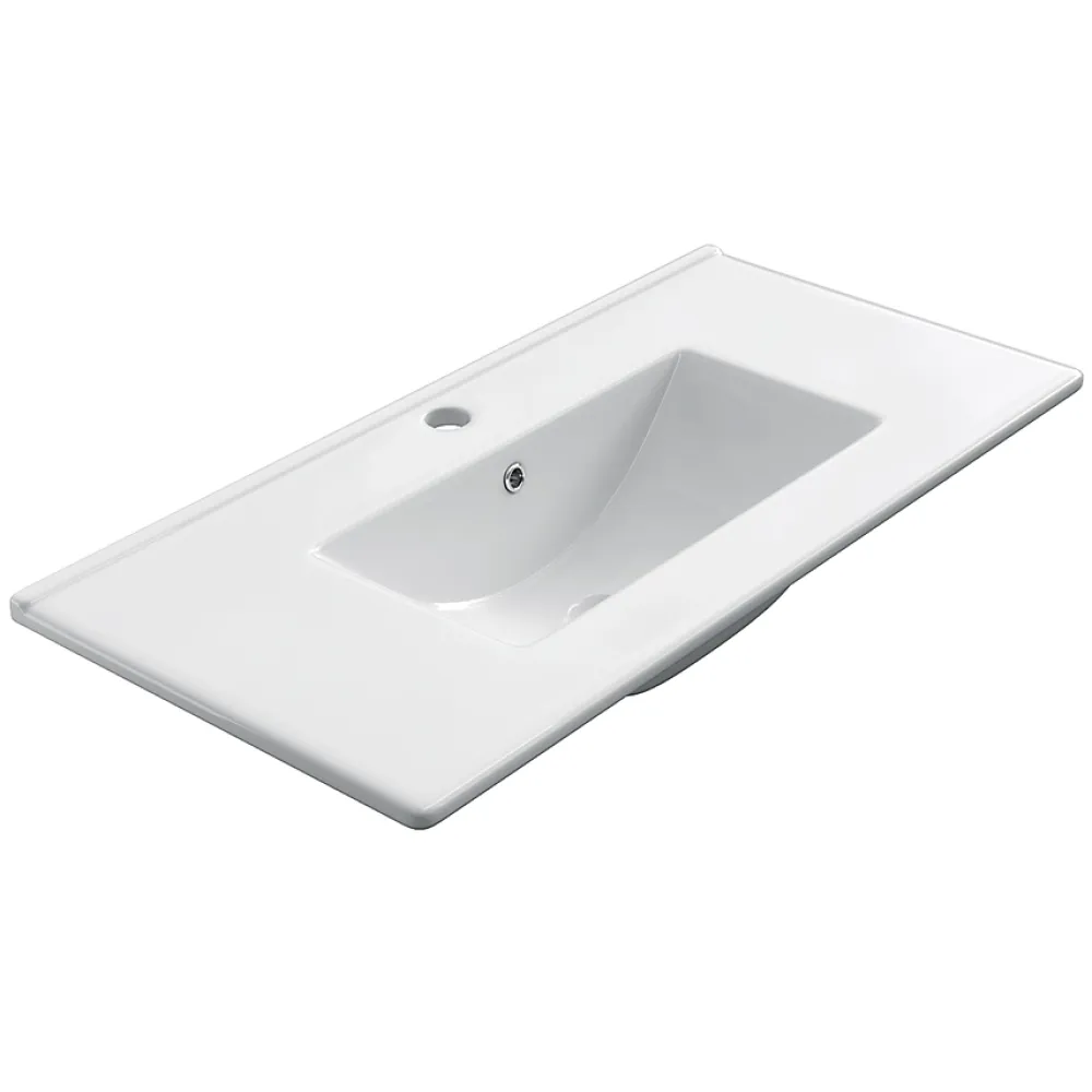 Cosyneo Ensemble meuble de salle de bain 80cm vasque déportée + colonne de rangement - KING - Roble (chêne clair)