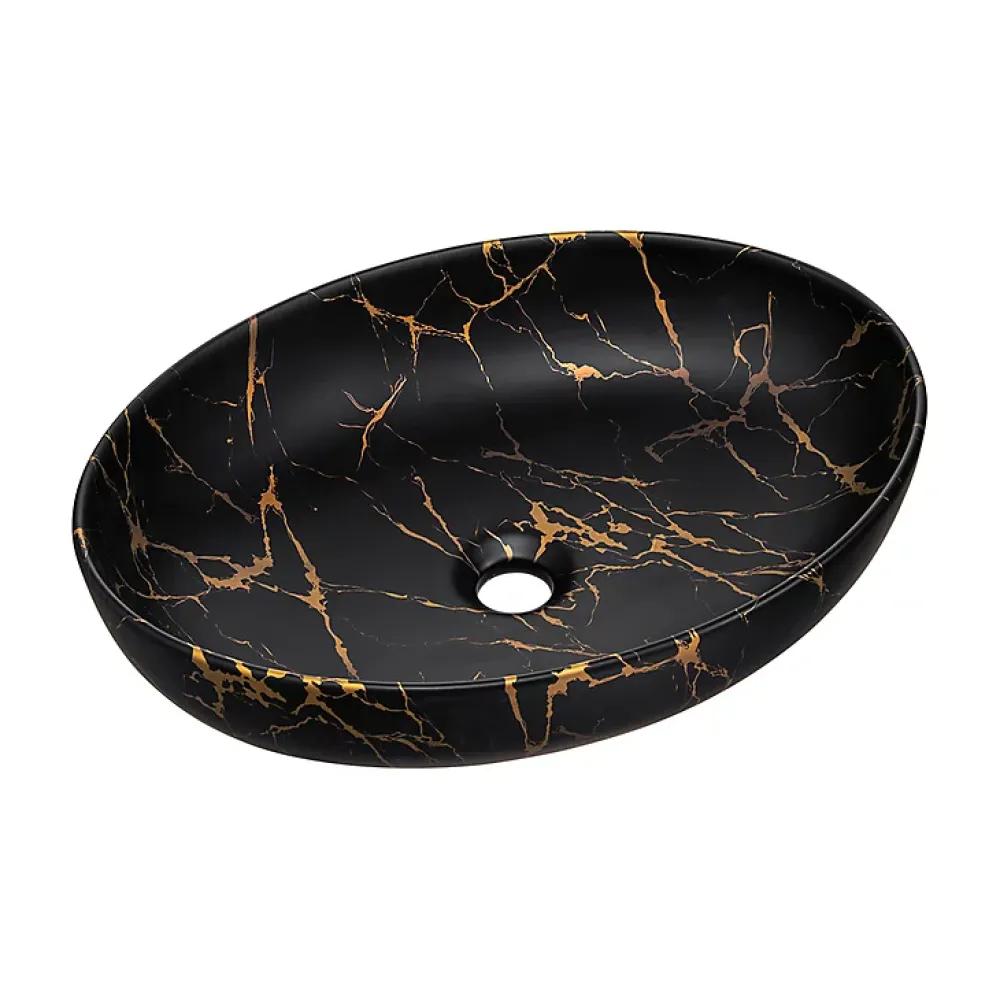 Ensemble Meuble De Salle De Bains|Petits-Meubles Ensemble meuble double vasque 140cm 2 niches miroirs LED et colonne Gaia Bois et Noir - Vasque Noir