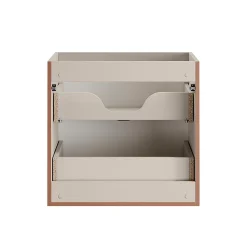 Ensemble Meuble De Salle De Bains|Petits-Meubles Ensemble meuble double vasque encastree 120cm et colonne Alba Cachemire