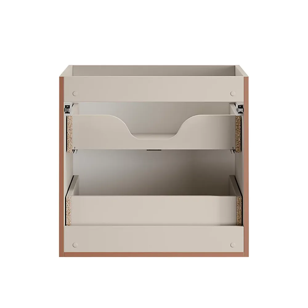 Ensemble Meuble De Salle De Bains|Petits-Meubles Ensemble meuble double vasque encastree 120cm et colonne Alba Cachemire