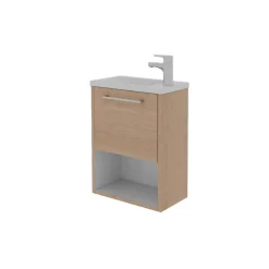 Mob-In Ensemble meuble lave-mains NIKA + robinet