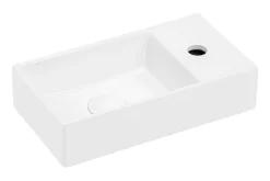 Lave-Mains|Furnidea Ensemble meuble lave-mains suspendu ADEL cachemire avec le lavabo FIKA 40 cm