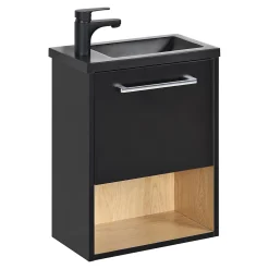 Lave-Mains|Mob-In Ensemble meuble lave-mains NIKA + robinet