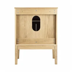 Ensemble Meuble De Salle De Bains|Mob-In Ensemble meuble simple vasque 60 cm chêne + vasque ALASKA