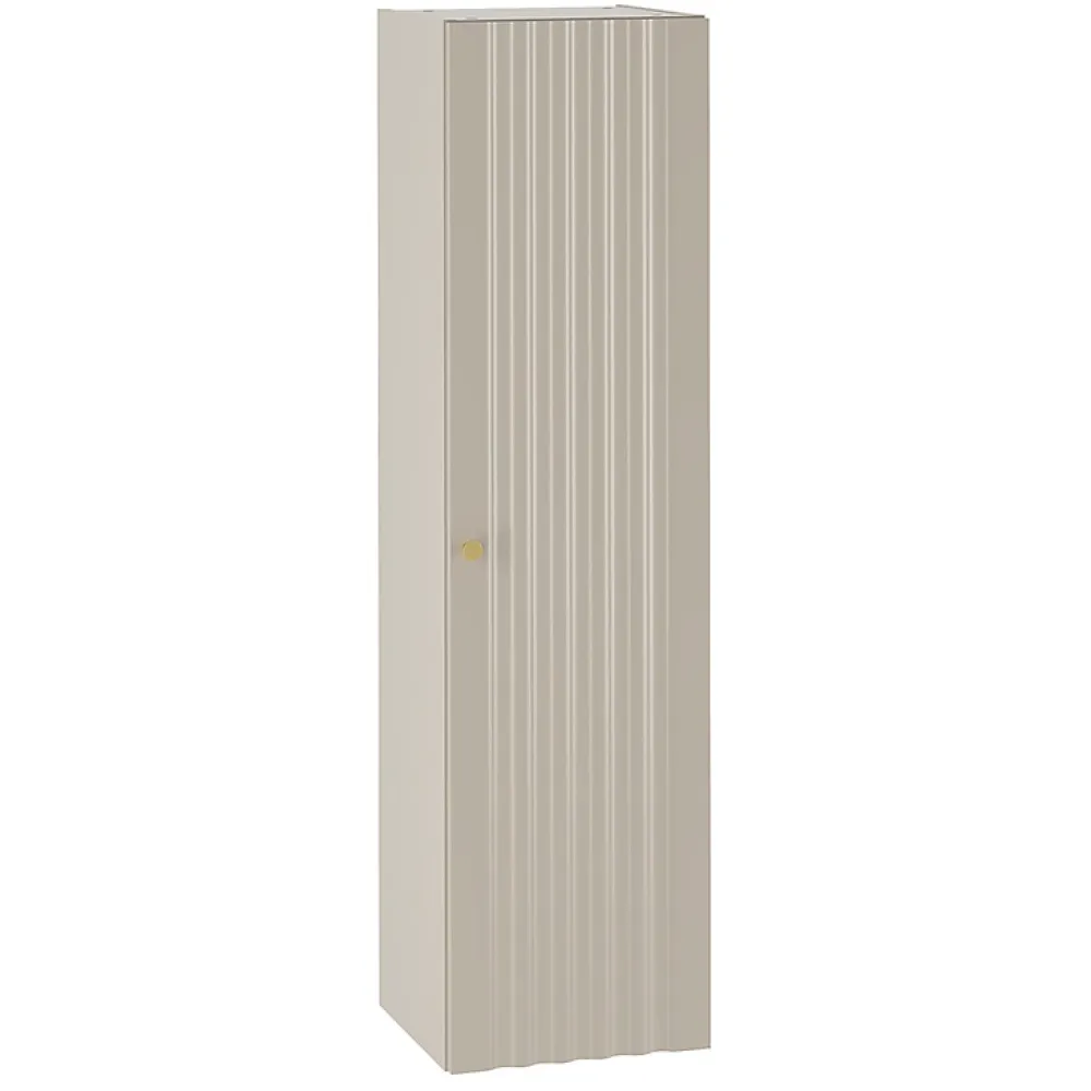 Petits-Meubles Ensemble meuble simple vasque encastree 80cm et colonne Izae Cachemire