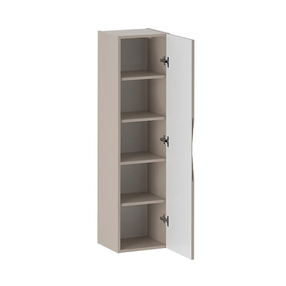 Ensemble Meuble De Salle De Bains|Petits-Meubles Ensemble meuble simple vasque encastree 80cm et colonne Tao Cachemire