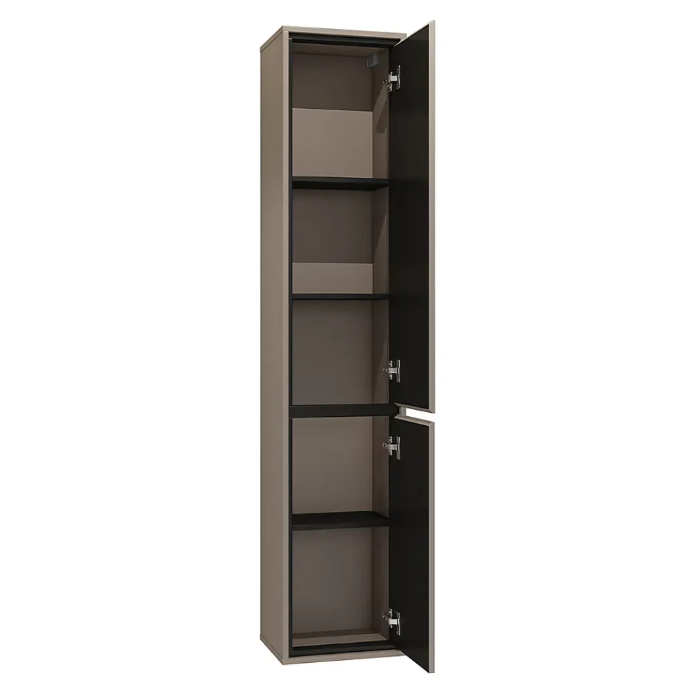 Meuble Sous-Vasque|Petits-Meubles Ensemble meuble sous-vasque 80 cm et colonne Sophea Taupe