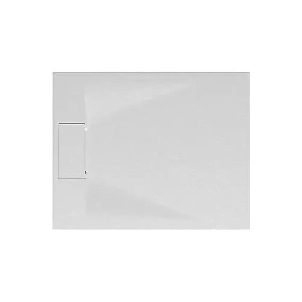 Paroi De Douche|Receveur De Douche|Schulte Ensemble paroi de douche à l'italienne l. 100 x H. 190 cm NewStyle et receveur de douche 80 x 100 cm, blanc et transparent,