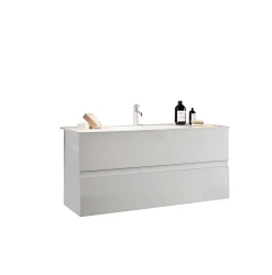 Autres Ensemble salle de bain START blanc brillant, 101 x 53 x 47 cm