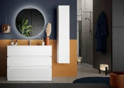 Autres Ensemble salle de bain START blanc brillant 101 x 86 x 47 cm