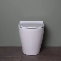 Wc À Poser|Kiamami Valentina Ensemble Sanitaires Wc Et Bidet Encastrés - Blues