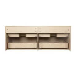 Mob-In Ensemble SORRENTO double vasque suspendu 120cm