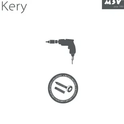 Etagère Salle De Bains|MSV Etagère 2 niveaux KERY Acier Noir mat