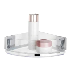 Etagère Salle De Bains|Wenko Etagère d'angle en acier inox Quadro