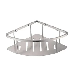 Etagère Salle De Bains|Poalgi Etagère de douche d'angle nickel brossé Inox S304 SKY BATH