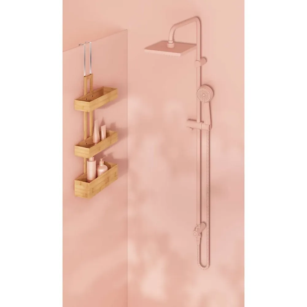 Five Simply Smart Etagère de porte 3 niveaux en bambou