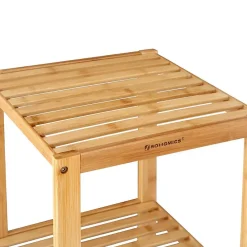 Calicosy Etagère de salle de bain avec 5 tablettes - H146 cm
