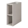 Meuble Sous-Vasque|3xE Living Etagère de salle de bain, Cachemire, 20 x 57 x 46 cm
