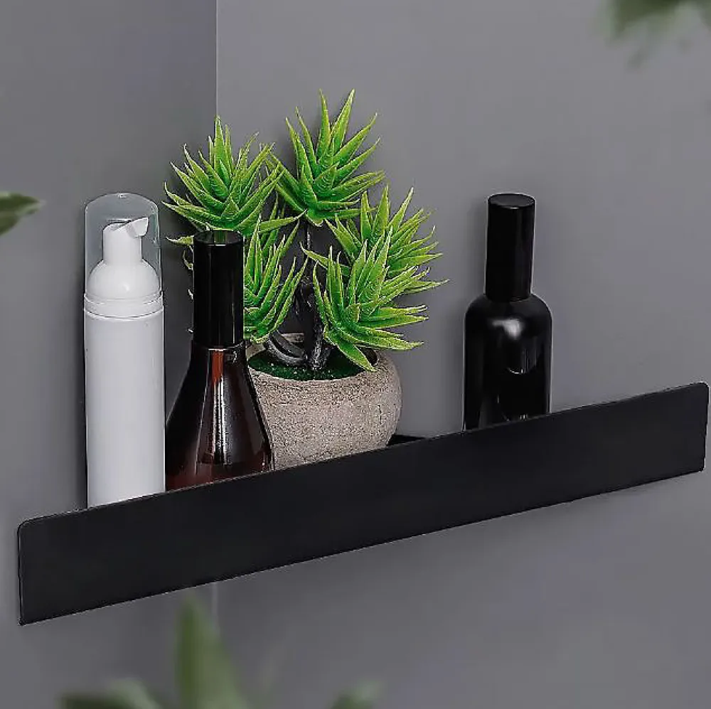 Etagère Salle De Bains|Rea ETAGÈRE DE SALLE DE BAIN SF07-B BLACK