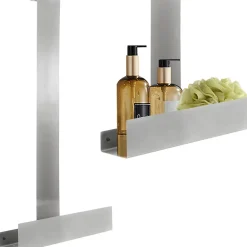 Etagère Salle De Bains|Rea ETAGÈRE DE SALLE DE BAIN TORI BRUSH NICKEL