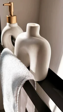 Etagère Salle De Bains|Rea ETAGÈRE DE SALLE DE BAIN SF02-600-B BLACK