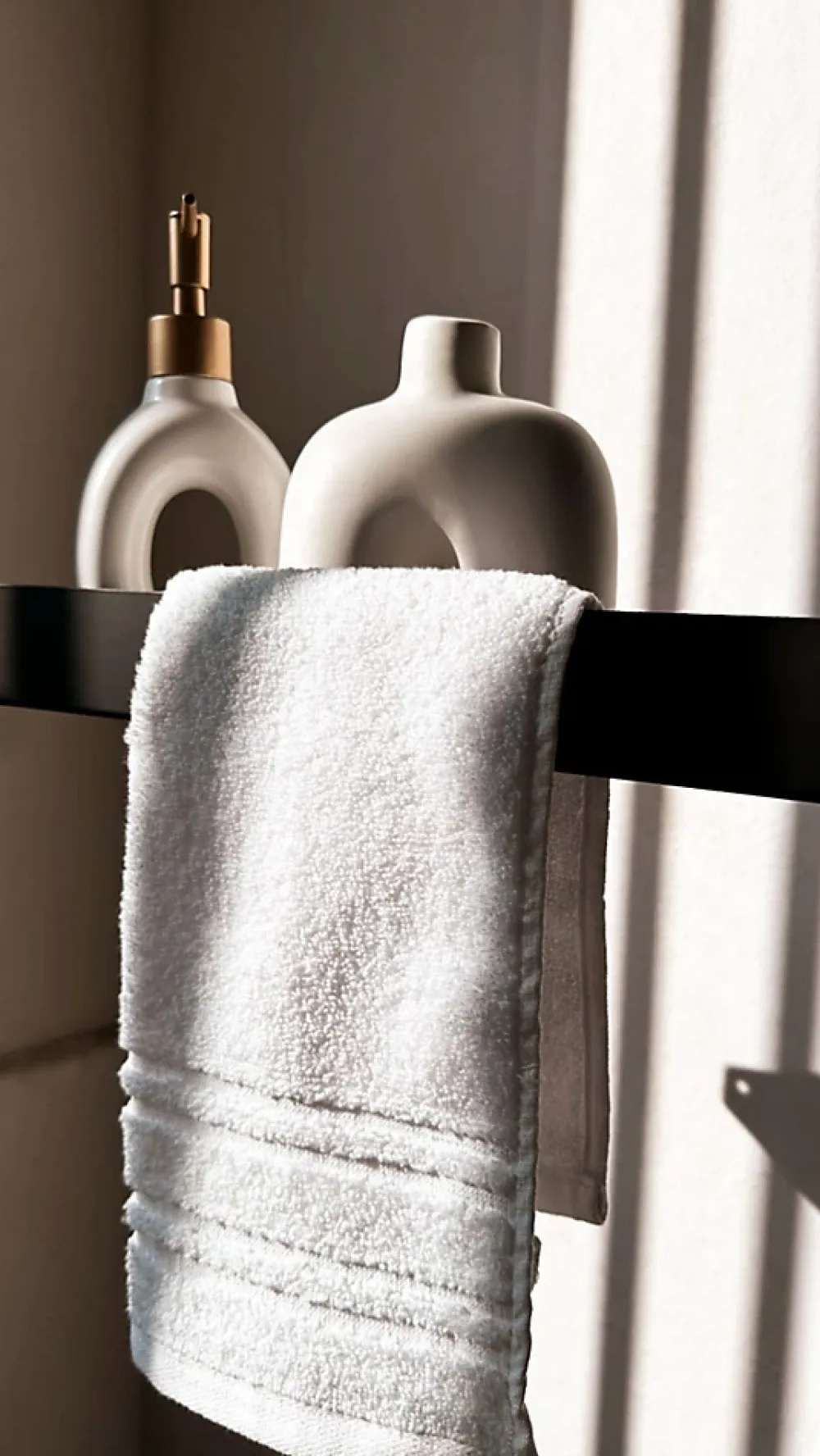 Etagère Salle De Bains|Rea ETAGÈRE DE SALLE DE BAIN SF02-600-B BLACK