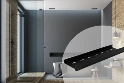 Rea ETAGÈRE DE SALLE DE BAIN SF03-450-B BLACK