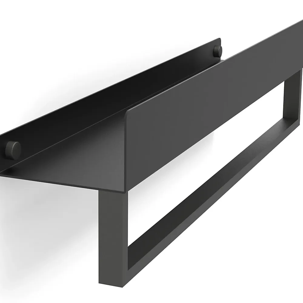 Meuble De Salle De Bains Faible Profondeur|Etagère Salle De Bains|Rea ETAGÈRE DE SALLE DE BAIN SF01-600-B BLACK