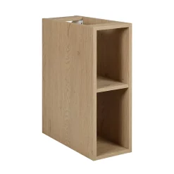 Furnidea Etagère de salle de bain suspendue SIMPLE chêne clair 20 cm