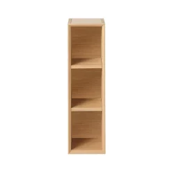 Etagère Salle De Bains|GoodHome Etagère de salle de bains Avela placage chêne 20 cm