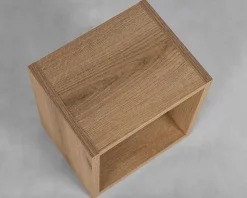 Etagère Salle De Bains|Furnidea Etagère haut de salle de bain suspendue NOVA OAK 27 x 28 cm