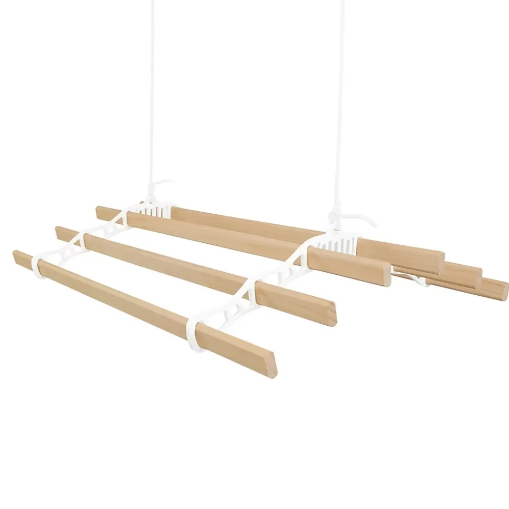 Etendoir À Linge|MonsterShop Etendoir à Linge Suspendu de 0,9 Mètre - Blanc