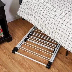 Etendoir À Linge|Giantex Etendoir a Linge Pliable Portable en Acier Inoxydable Rangement pour Vetements de Lessive