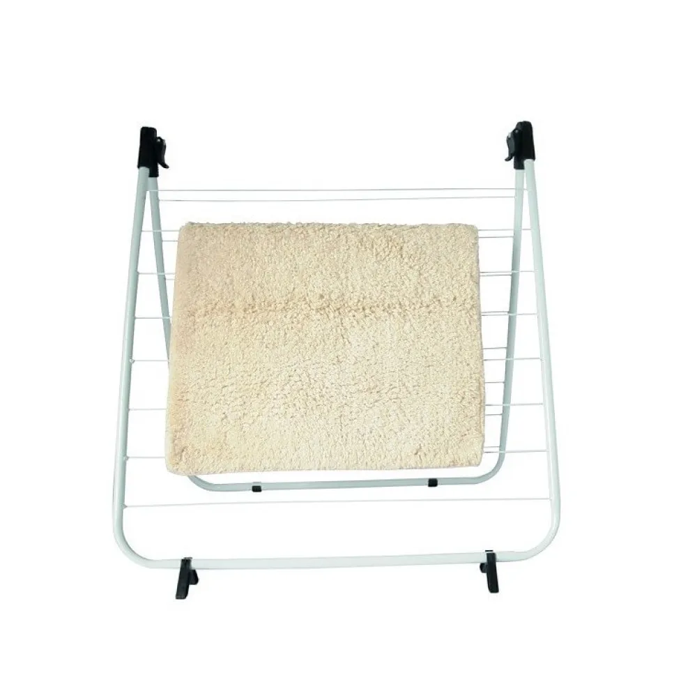 Etendoir À Linge|MSV Etendoir pour baignoire 10M Acier Blanc