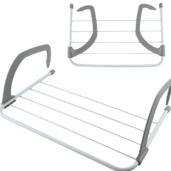 Etendoir À Linge|Jardimobilideco Etendoir Sèche-linge pour balcon 50x15x29 cm plastique