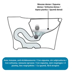 Wc Japonais|Nashi Flacon moussant 0,5 L MIWOO pour toilette, pack deux unités