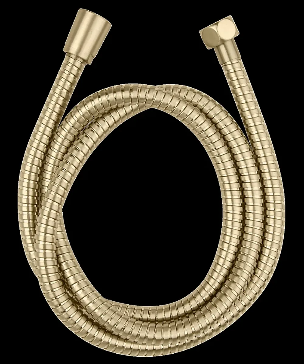 Wenko Flexible de douche 150 cm, doré,