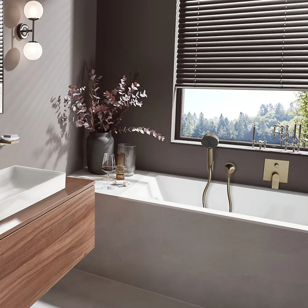 Hansgrohe Flexible de douche 1,6 m bronze brossé, Isiflex