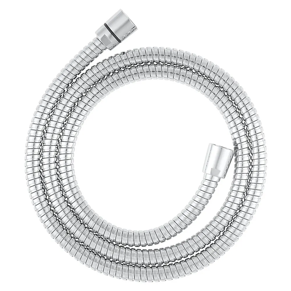 GoodHome Flexible de douche inox chromé 1,5 m